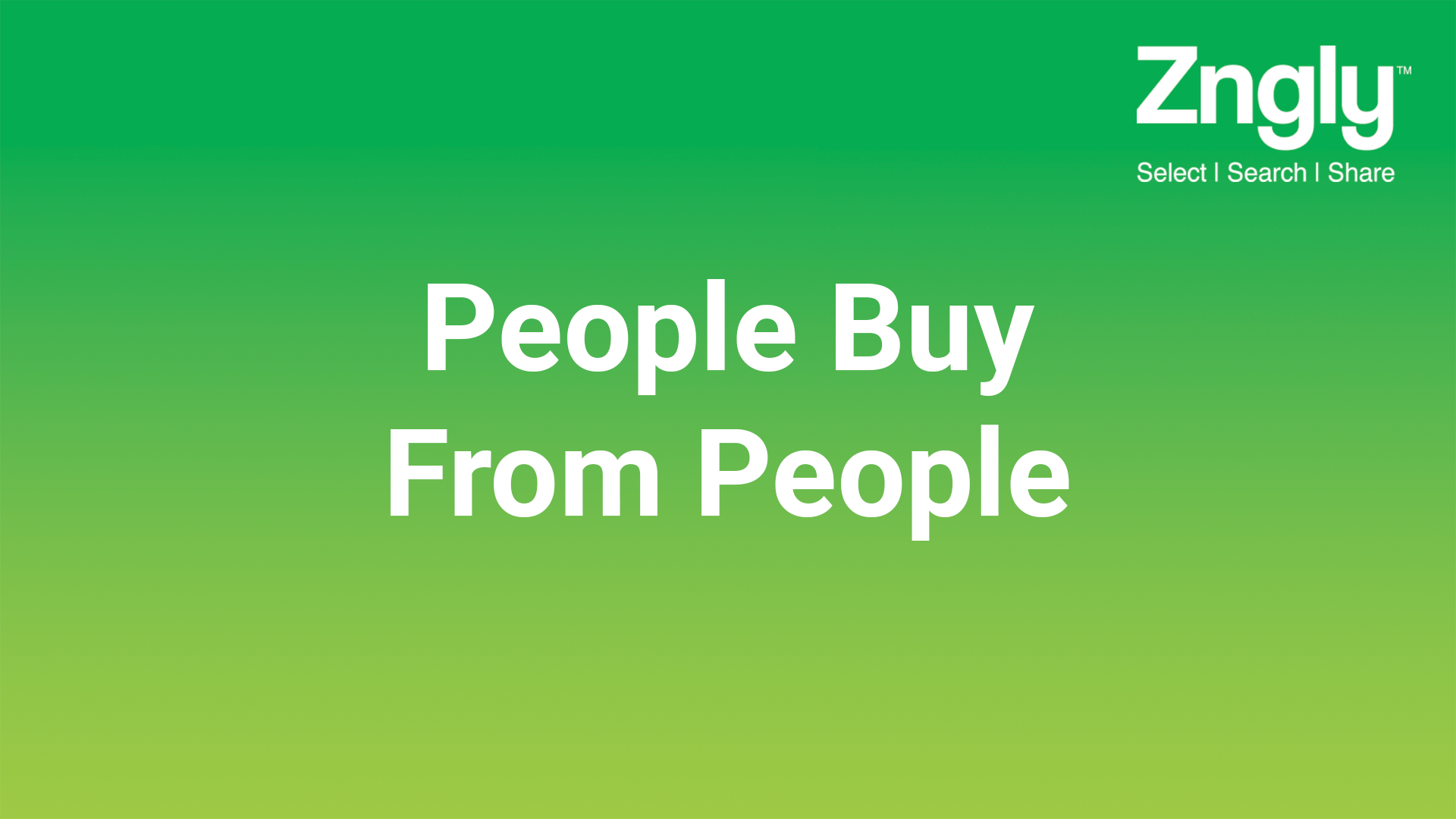 People Buy From People